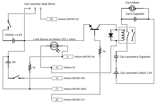 Dispatchatron Junior Circuit Diagram